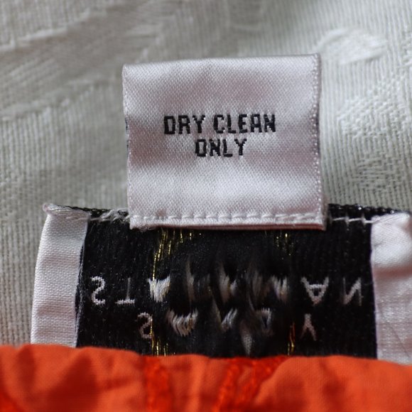 Beautiful Sandy Starkman Orange embroidered ruffled tunic top lightweight XL - Picture 3 of 11